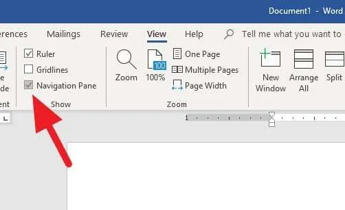 Cara Mengubah Urutan Halaman di Microsoft Word 9 Navigation Pane Cara Mengubah Urutan Halaman di Microsoft Word 9 Navigation Pane