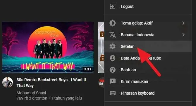 Setelan Youtube 3 Cara Membuat Video Youtube Selalu Tampil HD 6 Setelan Youtube