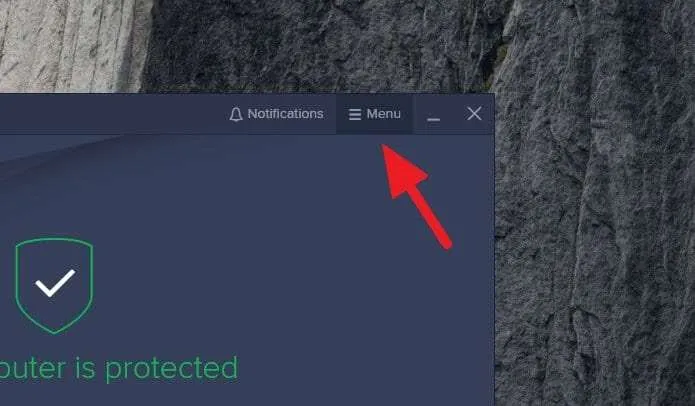 Cara Matikan Notifikasi Avast PC 4 avast menu 1 Cara Matikan Notifikasi Avast PC 4 avast menu 1