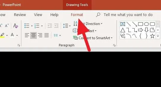 Cara Masukan Gambar ke Dalam Teks di PowerPoint 5 go to format 2 Cara Masukan Gambar ke Dalam Teks di PowerPoint 5 go to format 2