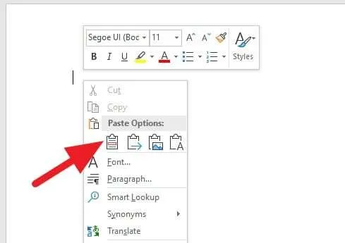 Cara Mengubah Urutan Halaman di Microsoft Word 6 paste with formatting Cara Mengubah Urutan Halaman di Microsoft Word 6 paste with formatting