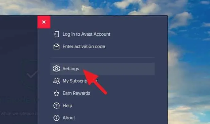 2 Cara Mencegah Avast Memblokir Website Tertentu 5 settings avast 2 Cara Mencegah Avast Memblokir Website Tertentu 5 settings avast