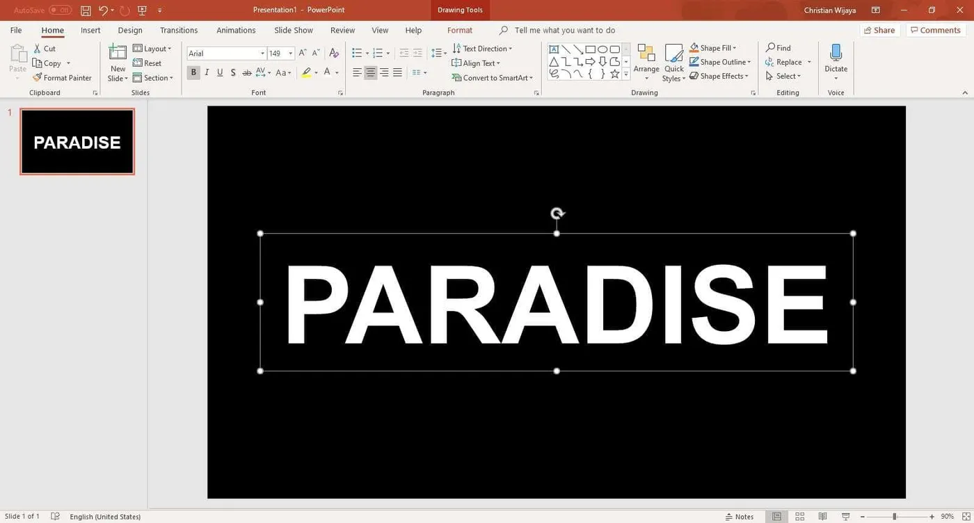 Cara Masukan Gambar ke Dalam Teks di PowerPoint 3 text powerpoint Cara Masukan Gambar ke Dalam Teks di PowerPoint 3 text powerpoint