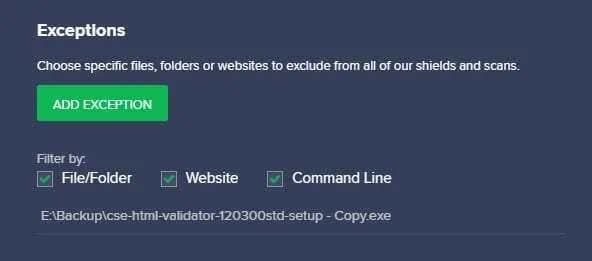 whitelist added 3 Cara Jalankan Program yang Diblokir Avast 14 whitelist added