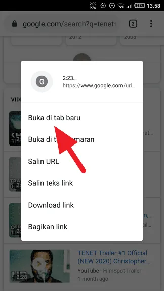 Buka di tab baru Cara Mencegah Aplikasi Youtube Terbuka Saat Klik Link Youtube 10 Buka di tab baru