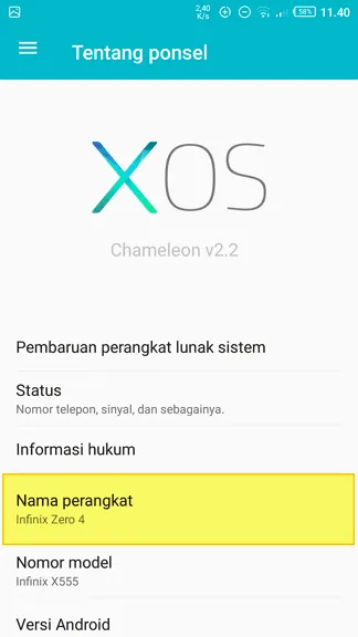 3 Cara Mudah Mengetahui Tipe HP Android Apapun 5 Nama perangkat 3 Cara Mudah Mengetahui Tipe HP Android Apapun 5 Nama perangkat