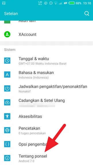 Cara Mudah Mengetahui Versi HP Android yang Terinstal 4 Tentang Ponsel 2 Cara Mudah Mengetahui Versi HP Android yang Terinstal 4 Tentang Ponsel 2
