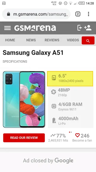 ukuran layar 3 Cara Mengetahui Berapa Inci Layar HP Kamu 2 ukuran layar