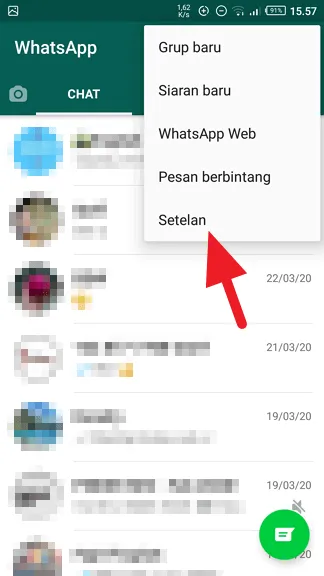 Setelan 2 Cara Mudah Backup Pesan WhatsApp ke Google Drive 4 Setelan 2