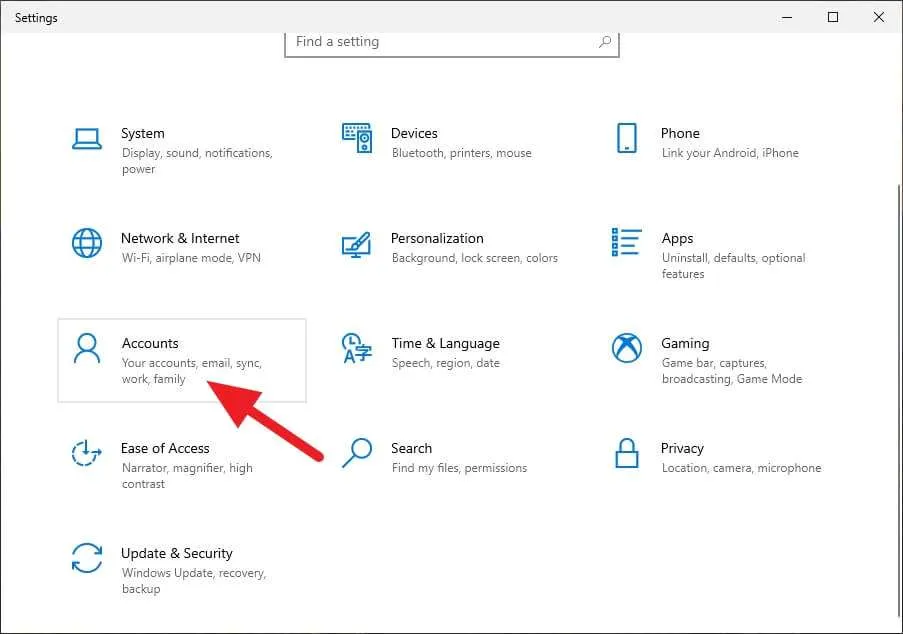 Accounts 1 Cara Aktifkan 'Picture Password' di PC/Laptop Windows 10 4 Accounts 1