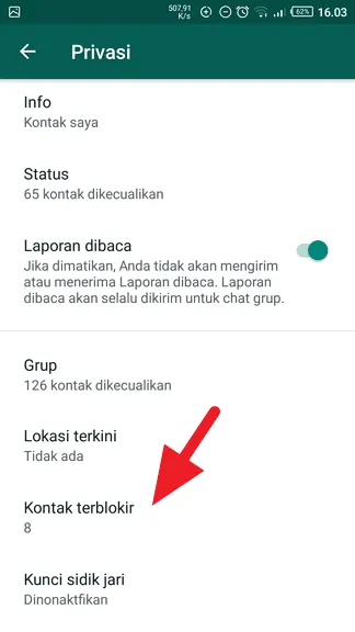 Cara Mudah Buka Blokir (Unblock) Kontak di WhatsApp 6 Kontak terblokir Cara Mudah Buka Blokir (Unblock) Kontak di WhatsApp 6 Kontak terblokir