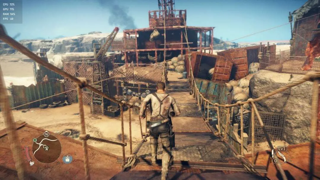 Minimalist performance display Cara Selalu Tampilkan FPS Saat Main Game di Windows 10 9 Minimalist performance display