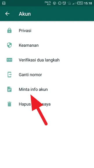Cara Mengetahui Kapan Akun WhatsApp Kamu Dibuat 5 Minta info akun Cara Mengetahui Kapan Akun WhatsApp Kamu Dibuat 5 Minta info akun