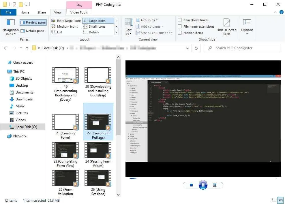 Cara Aktifkan Preview Pane di Windows 10 6 Preview panel resized Cara Aktifkan Preview Pane di Windows 10 6 Preview panel resized