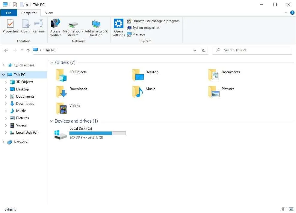 Cara Aktifkan Preview Pane di Windows 10 3 This PC 1 Cara Aktifkan Preview Pane di Windows 10 3 This PC 1