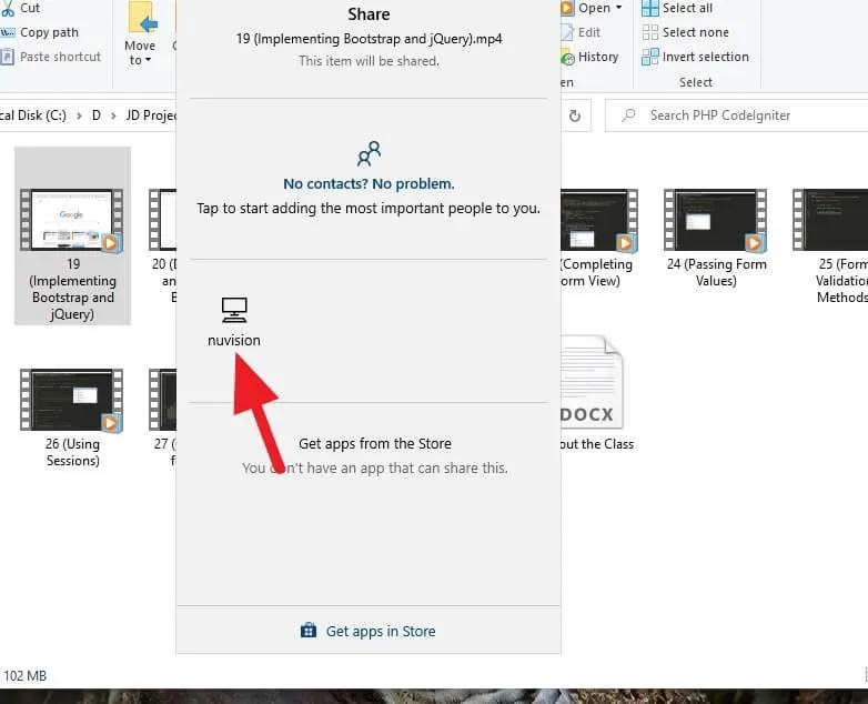 Cara Transfer File ke Laptop Windows 10 Tanpa Software 5 share to device Cara Transfer File ke Laptop Windows 10 Tanpa Software 5 share to device