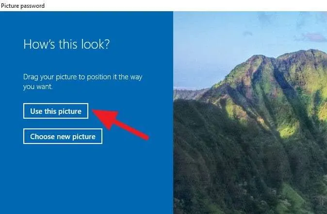use this picture Cara Aktifkan 'Picture Password' di PC/Laptop Windows 10 9 use this picture