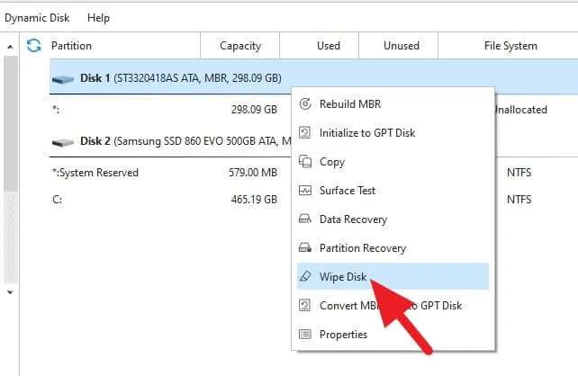 wipe disk Cara Format Total HDD Sehingga File Tidak Bisa Kembali 4 wipe disk