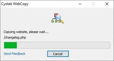 Cara Download Website Full dan Bisa Dibuka Offline 9 Copying process Cara Download Website Full dan Bisa Dibuka Offline 9 Copying process