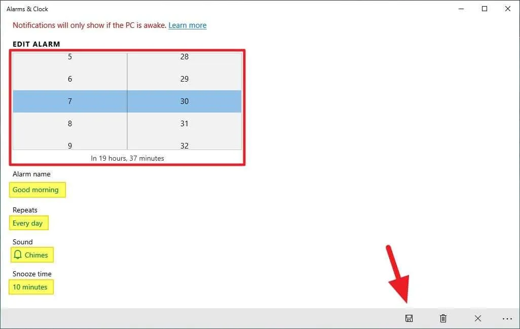 Cara Membuat Alarm di Windows 10 Tanpa Software Tambahan 5 Edit Alarm Cara Membuat Alarm di Windows 10 Tanpa Software Tambahan 5 Edit Alarm