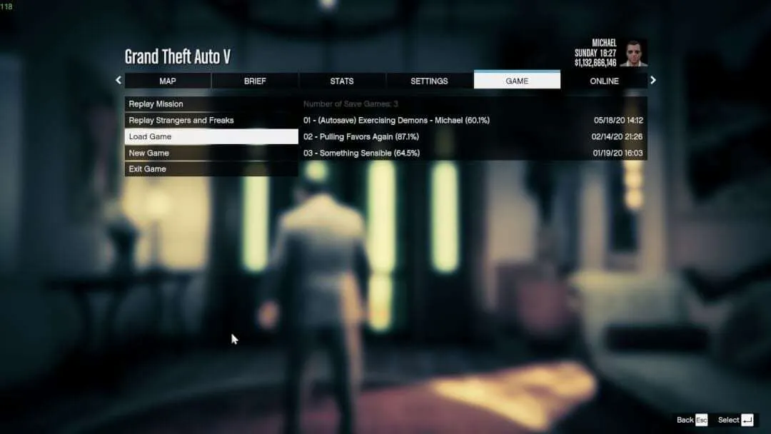 Game Load Game Cara Mudah Hapus Save Game di GTA V 4 Game Load Game