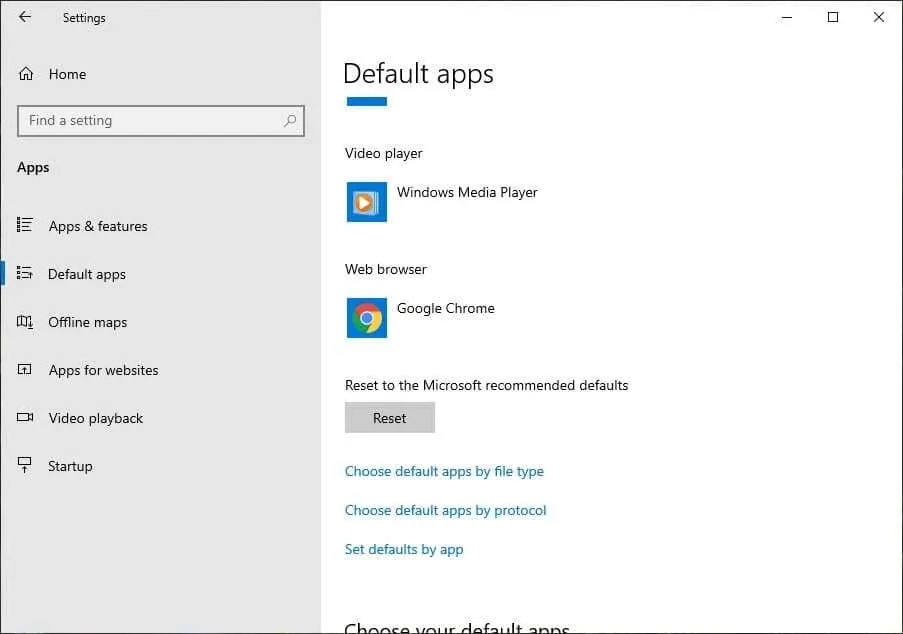 Google Chrome default browser Cara Jadikan Chrome Sebagai Default Browser di Windows 10 7 Google Chrome default browser