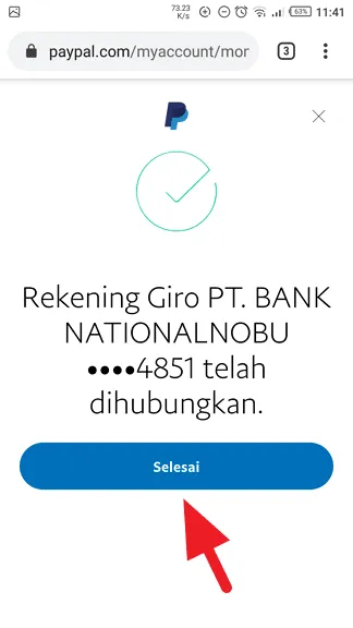 Selesai Cara Transfer Saldo PayPal ke OVO dengan Mudah 6 Selesai