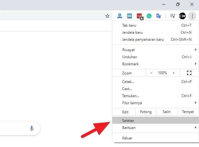Cara Mengganti Tema Google Chrome PC 3 Setelan Chrome Cara Mengganti Tema Google Chrome PC 3 Setelan Chrome