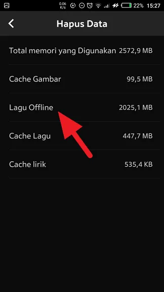 Lagu Offline Cara Cepat Hapus Lagu Offline di Aplikasi Joox 6 Lagu Offline