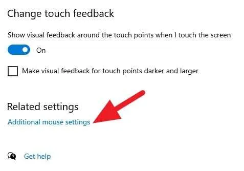 Additional mouse settings Cara Mudah Mengganti Kursor di Windows 10 7 Additional mouse settings