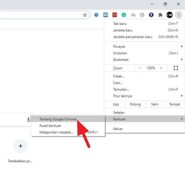 Cara Update Google Chrome PC Versi Terbaru dengan Cepat 3 Tentang Google Chrome Cara Update Google Chrome PC Versi Terbaru dengan Cepat 3 Tentang Google Chrome