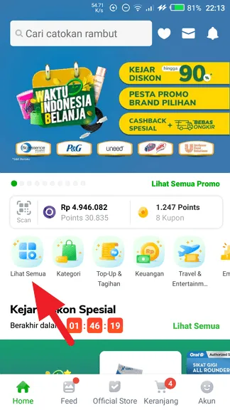 Tokopedia Lihat Semua Cara Beli Steam Wallet di Aplikasi Tokopedia 3 Tokopedia Lihat Semua