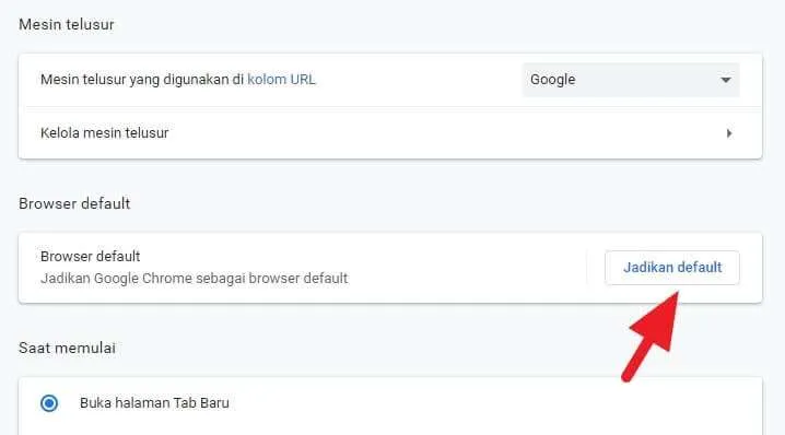 2 Cara Membuat Google Chrome Jadi Default Browser di Windows 4 Jadikan default 2 Cara Membuat Google Chrome Jadi Default Browser di Windows 4 Jadikan default