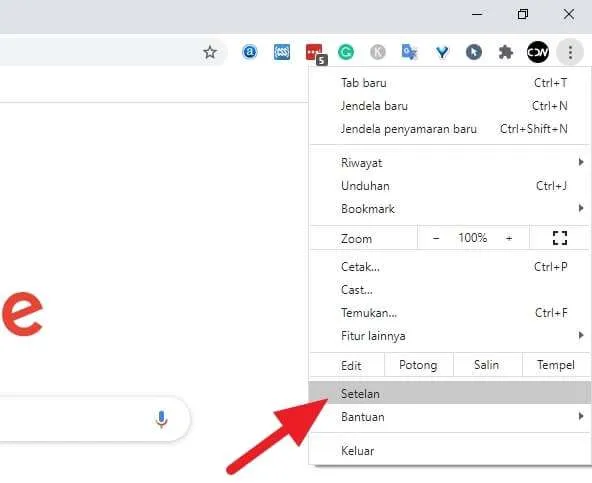 Cara Hapus Cache di Google Chrome PC 3 Setelan 1 Cara Hapus Cache di Google Chrome PC 3 Setelan 1