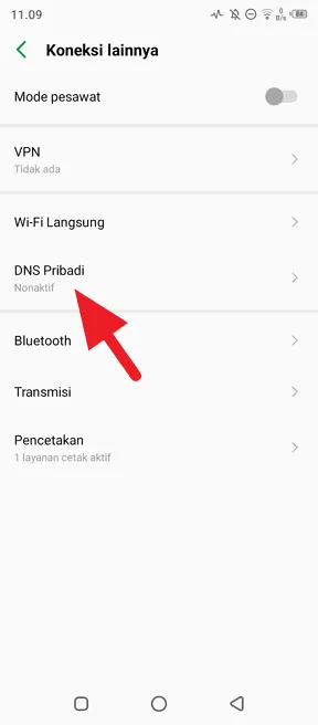 DNS Pribadi Cara Aktifkan DNS Pribadi 1.1.1.1 di Android 4 DNS Pribadi