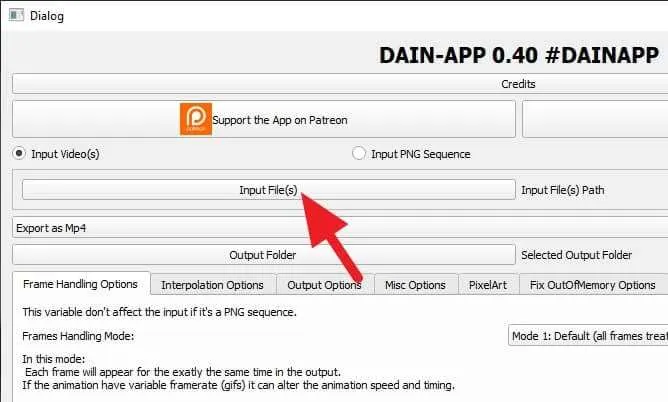Cara Ubah Video Biasa jadi Slow-Motion Menggunakan AI 5 Input file Cara Ubah Video Biasa jadi Slow-Motion Menggunakan AI 5 Input file
