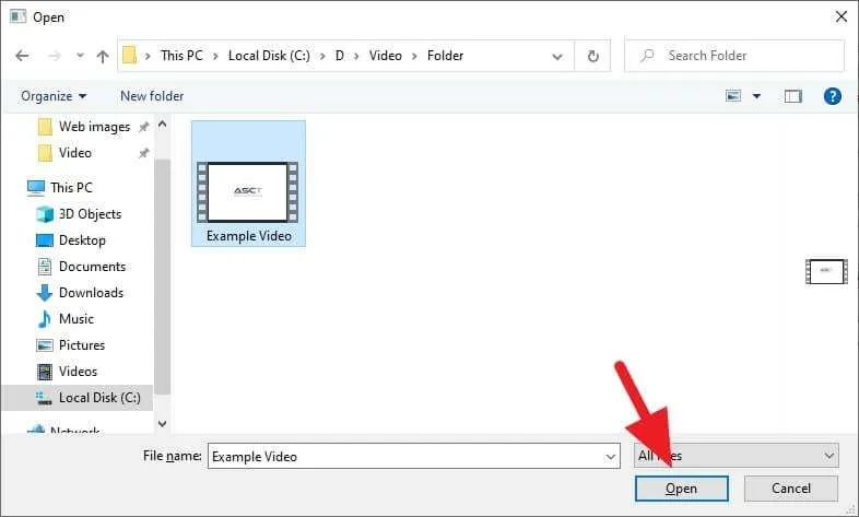 Cara Ubah Video Biasa jadi Slow-Motion Menggunakan AI 6 Select video Cara Ubah Video Biasa jadi Slow-Motion Menggunakan AI 6 Select video
