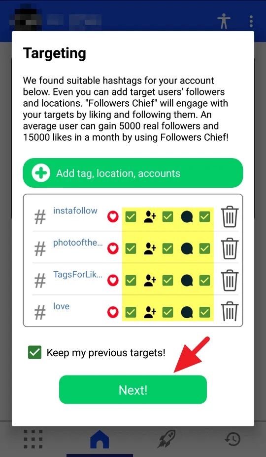 Targeting Cara Cepat Unfollow Semua Akun Instagram yang Tidak Follow Kamu 4 Targeting