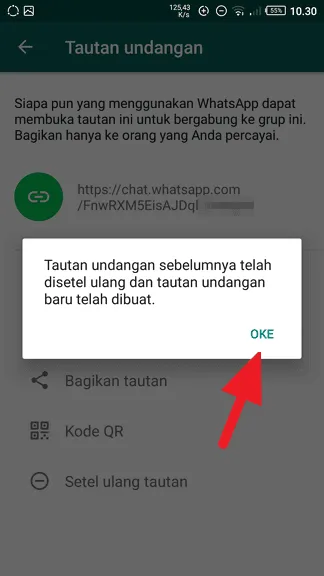 Oke Cara Membuat Link Undangan Grup WhatsApp 10 Oke