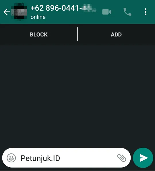 Cara kirim pesan WhatsApp tanpa simpan penerima 3 2 Cara Kirim Pesan WhatsApp Tanpa Simpan Nomor Penerima 5 Cara kirim pesan WhatsApp tanpa simpan penerima 3