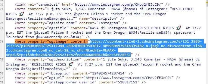 Link foto 3 Cara Download Foto Instagram di PC/Laptop 9 Link foto