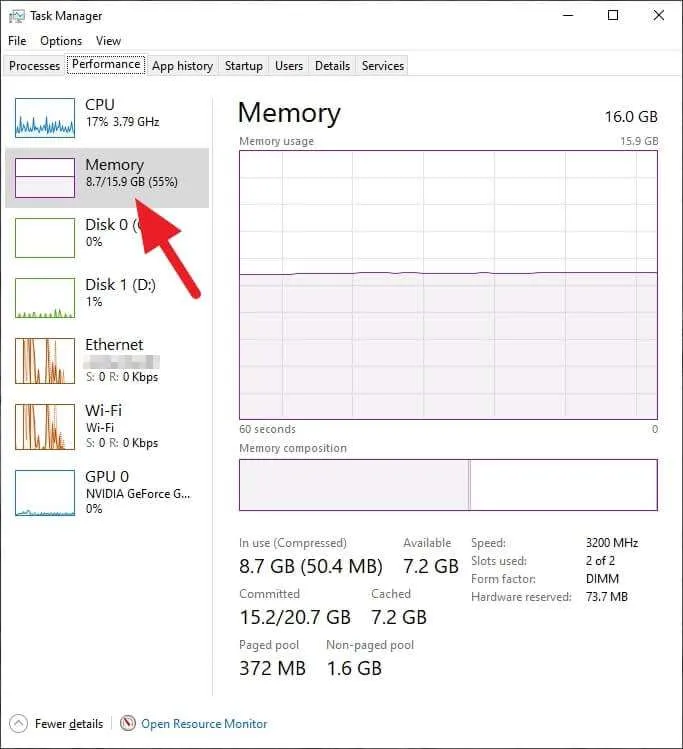 Memory Cara Cek Spesifikasi RAM PC/Laptop 5 Memory