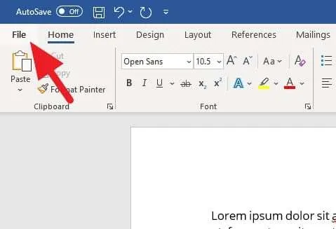 Cara Menghilangkan Garis Bawah Merah di Microsoft Word 4 File 1 Cara Menghilangkan Garis Bawah Merah di Microsoft Word 4 File 1