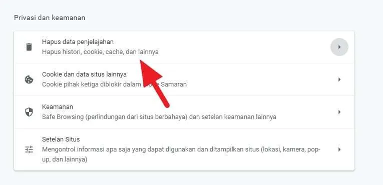 3 Cara Membersihkan Cache di PC/Laptop Agar Lebih Cepat 4 Hapus data penjelajahan 3 3 Cara Membersihkan Cache di PC/Laptop Agar Lebih Cepat 4 Hapus data penjelajahan 3