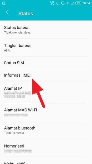 Cara Cek Kode IMEI di Semua HP Android Tanpa Aplikasi 7 Informasi IMEI Cara Cek Kode IMEI di Semua HP Android Tanpa Aplikasi 7 Informasi IMEI