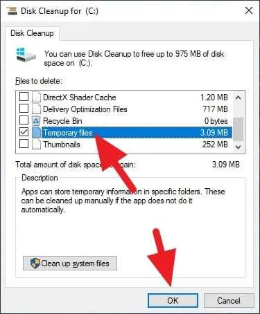 3 Cara Membersihkan Cache di PC/Laptop Agar Lebih Cepat 8 Temporary files 3 Cara Membersihkan Cache di PC/Laptop Agar Lebih Cepat 8 Temporary files