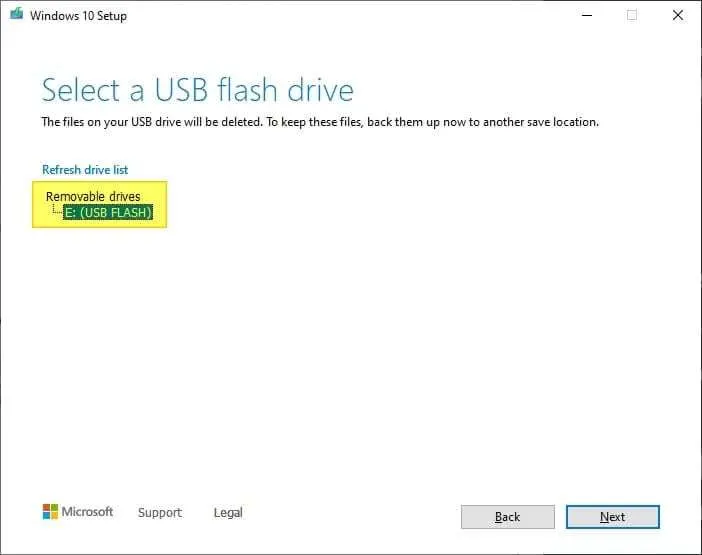 Cara Membuat Bootable Windows 10 di Flash Disk 10 Select USB Cara Membuat Bootable Windows 10 di Flash Disk 10 Select USB
