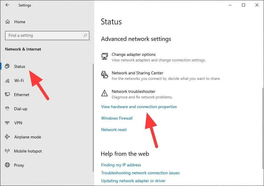 Cara Melihat MAC Address PC/Laptop Windows 10 5 View hardware and connection properties Cara Melihat MAC Address PC/Laptop Windows 10 5 View hardware and connection properties