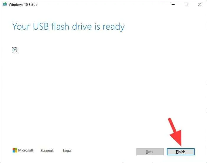 Cara Membuat Bootable Windows 10 di Flash Disk 12 Your USB flash drive is ready Cara Membuat Bootable Windows 10 di Flash Disk 12 Your USB flash drive is ready