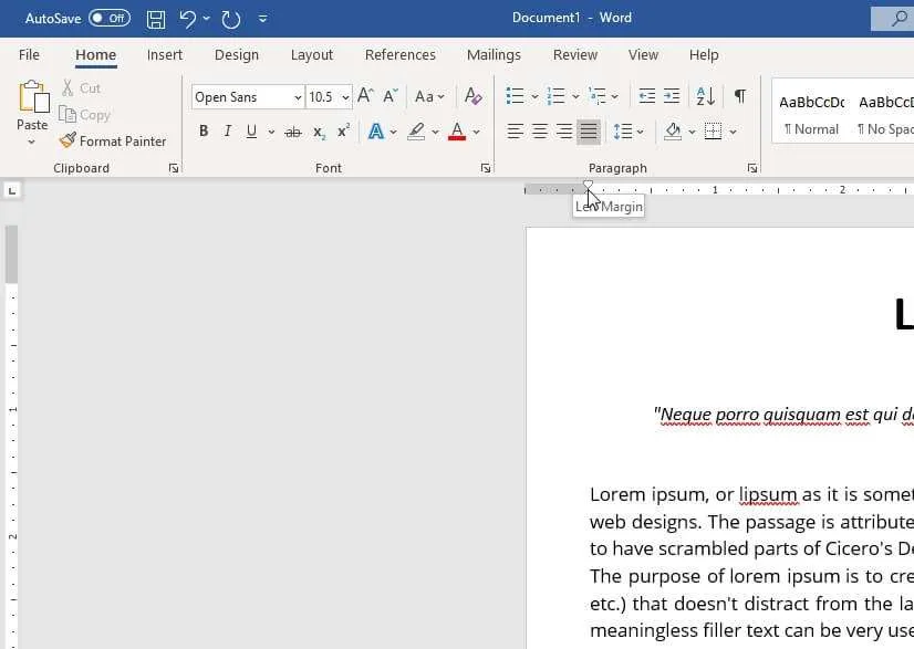 6 Cara Merapikan Tulisan di Word Agar Tampak Profesional 15 horizontal margin 6 Cara Merapikan Tulisan di Word Agar Tampak Profesional 15 horizontal margin